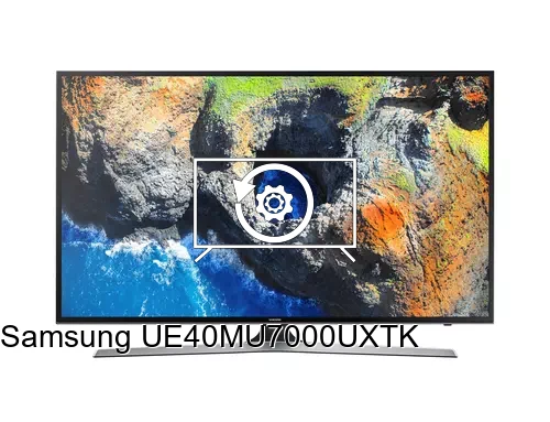 Restaurar de fábrica Samsung UE40MU7000UXTK