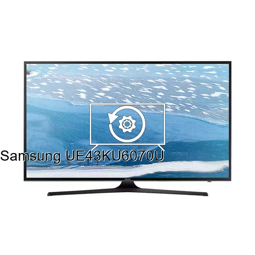 Factory reset Samsung UE43KU6070U