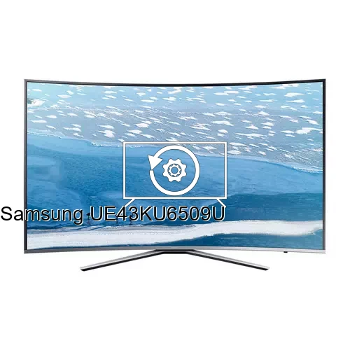 Factory reset Samsung UE43KU6509U