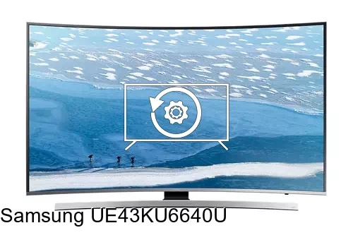 Restaurar de fábrica Samsung UE43KU6640U