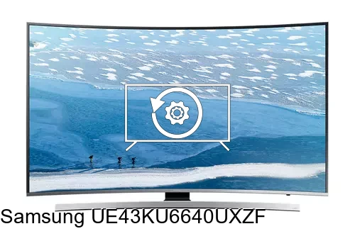 Factory reset Samsung UE43KU6640UXZF