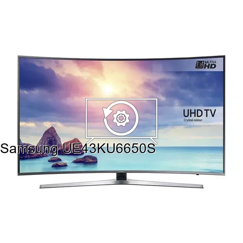 Factory reset Samsung UE43KU6650S