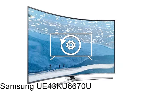 Factory reset Samsung UE43KU6670U