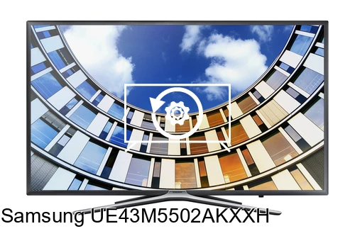 Réinitialiser Samsung UE43M5502AKXXH