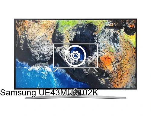 Restauration d'usine Samsung UE43MU6102K