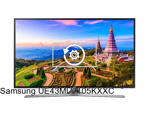 Factory reset Samsung UE43MU6105KXXC