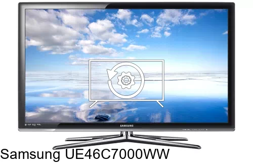 Factory reset Samsung UE46C7000WW