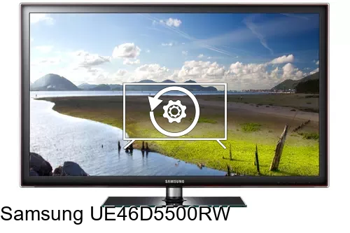 Restaurar de fábrica Samsung UE46D5500RW