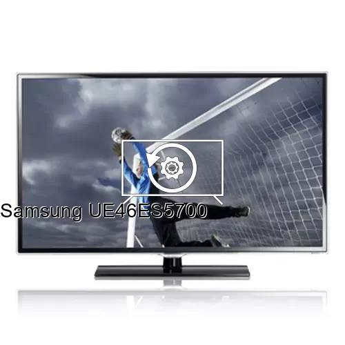 Factory reset Samsung UE46ES5700