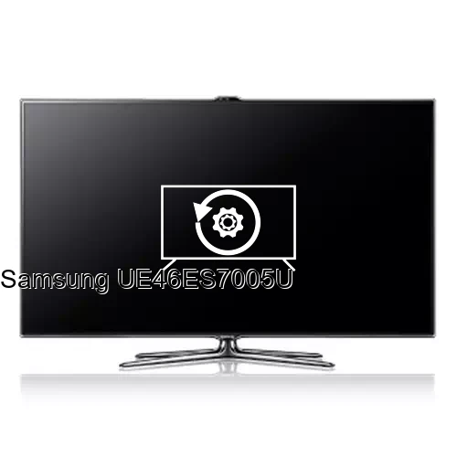 Factory reset Samsung UE46ES7005U