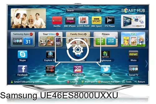 Factory reset Samsung UE46ES8000UXXU