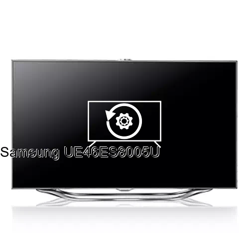 Factory reset Samsung UE46ES8005U