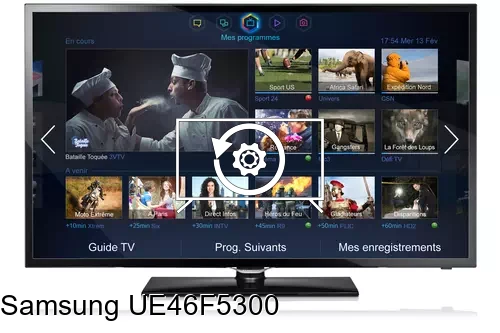 Factory reset Samsung UE46F5300