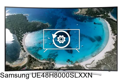 Restaurar de fábrica Samsung UE48H8000SLXXN