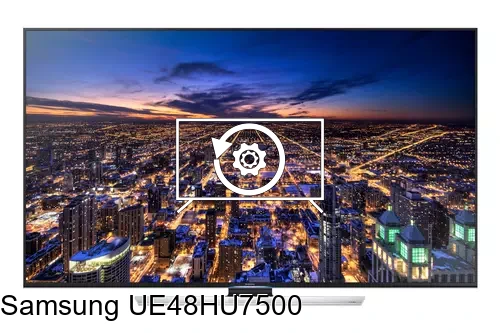 Factory reset Samsung UE48HU7500