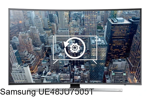 Factory reset Samsung UE48JU7505T