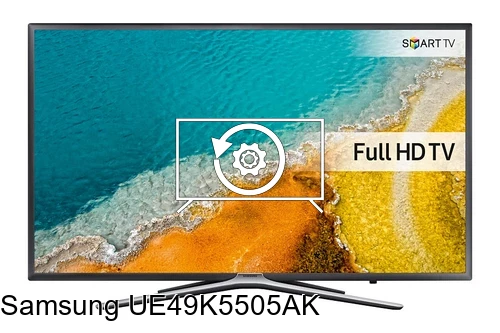 Factory reset Samsung UE49K5505AK