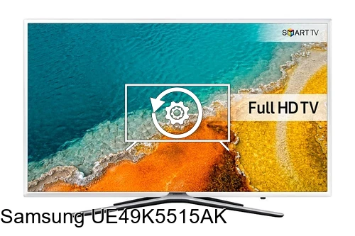 Factory reset Samsung UE49K5515AK