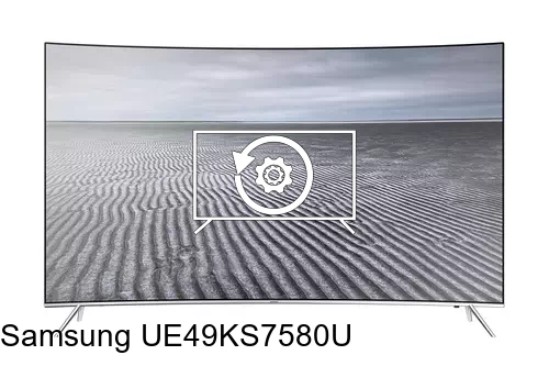 Factory reset Samsung UE49KS7580U