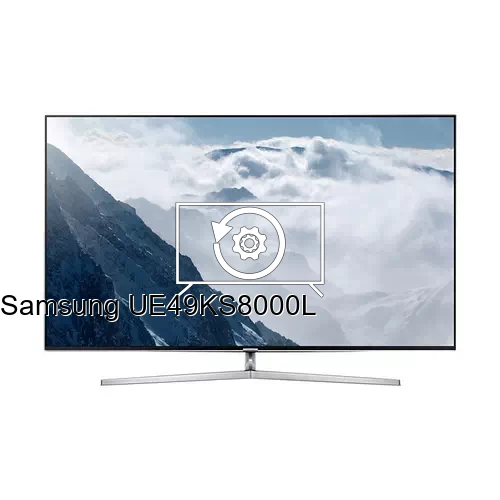 Factory reset Samsung UE49KS8000L