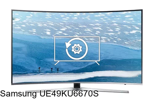 Restaurar de fábrica Samsung UE49KU6670S