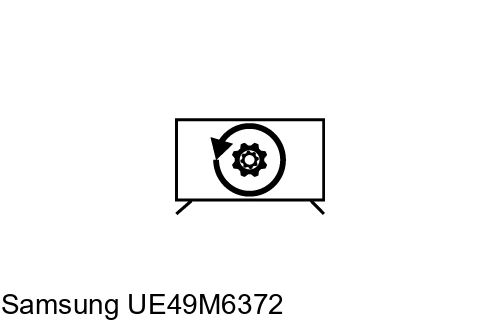 Factory reset Samsung UE49M6372