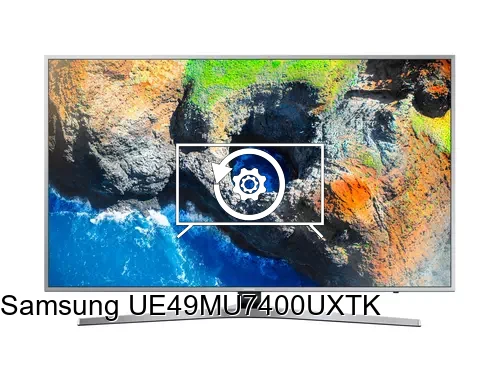 Restauration d'usine Samsung UE49MU7400UXTK