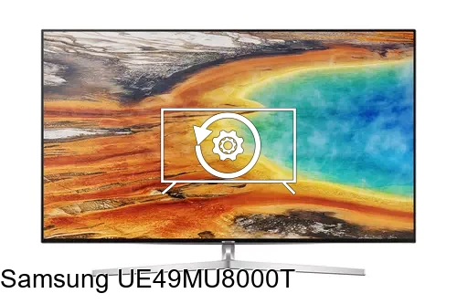 Restaurar de fábrica Samsung UE49MU8000T