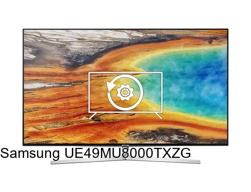 Restaurar de fábrica Samsung UE49MU8000TXZG