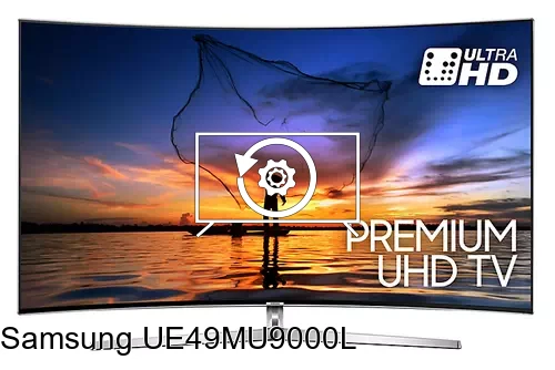 Factory reset Samsung UE49MU9000L