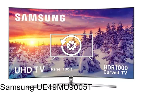 Restaurar de fábrica Samsung UE49MU9005T