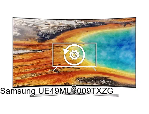 Factory reset Samsung UE49MU9009TXZG