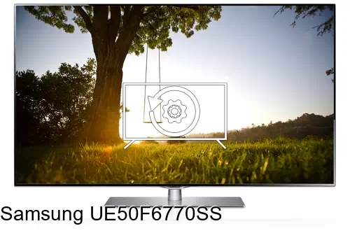 Factory reset Samsung UE50F6770SS