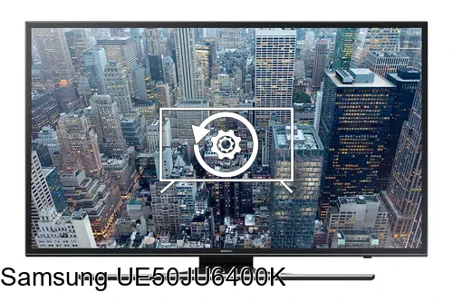 Factory reset Samsung UE50JU6400K