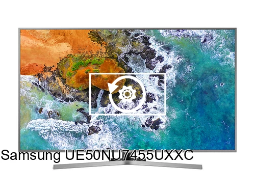 Réinitialiser Samsung UE50NU7455UXXC