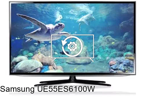 Factory reset Samsung UE55ES6100W