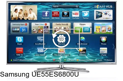 Factory reset Samsung UE55ES6800U