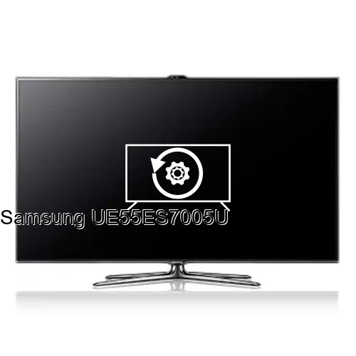 Factory reset Samsung UE55ES7005U