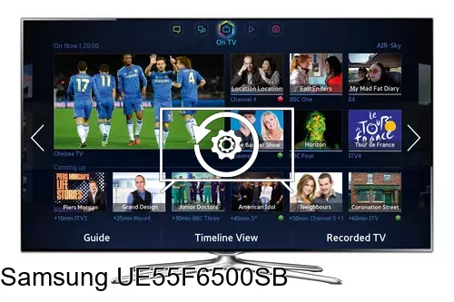 Factory reset Samsung UE55F6500SB