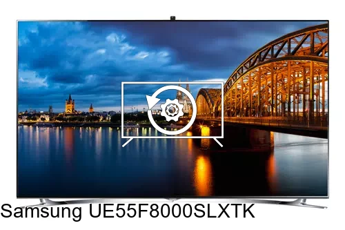 Factory reset Samsung UE55F8000SLXTK