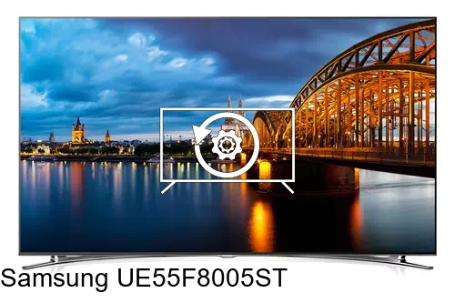 Factory reset Samsung UE55F8005ST