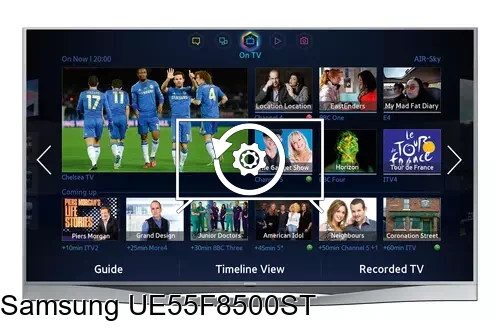 Factory reset Samsung UE55F8500ST