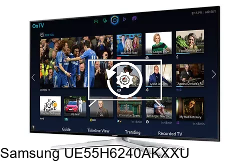 Factory reset Samsung UE55H6240AKXXU