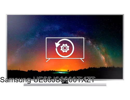 Factory reset Samsung UE55JS8000TXZT