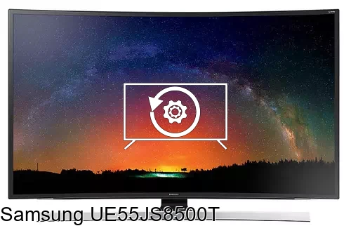 Factory reset Samsung UE55JS8500T