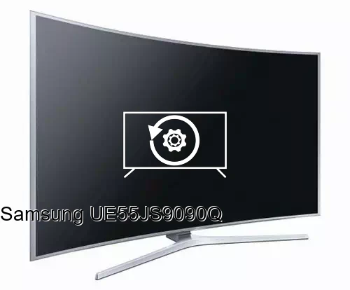 Factory reset Samsung UE55JS9090Q