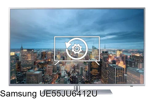 Factory reset Samsung UE55JU6412U