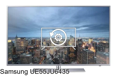 Factory reset Samsung UE55JU6435