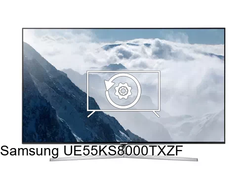 Factory reset Samsung UE55KS8000TXZF