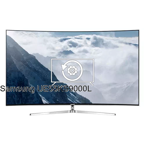 Factory reset Samsung UE55KS9000L